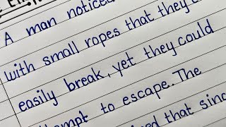 How to improve handwriting | Handwriting practice