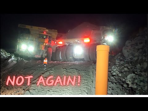 Two Dump Trucks Stick to Each Other Extreme Dangerous Fastest Truck and Heavy Equipment Fails