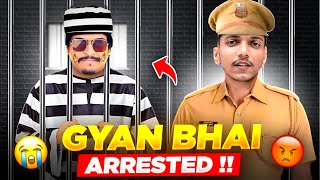 Gyan Gaming ARRESTED By PN Harsh !!🥺💔 सब खत्म  @GyanGaming @PNROSE