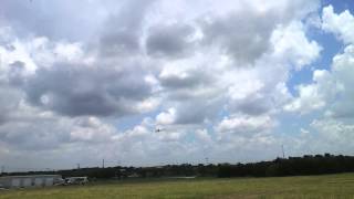 Quad flying