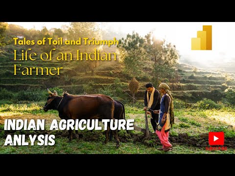 Indian Agriculture Analysis Project|| Power BI report || Internship @Mentorness || 📊📉