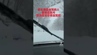 冬天北海道自駕三思而行#北海道 #日本自駕遊 #冬天北海道自駕#大雪
