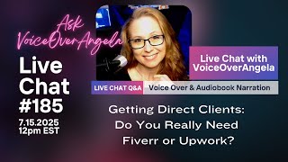 Getting Direct Clients: Do You Really Need Fiverr or Upwork? - Live Chat 185
