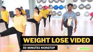 Exercise To Lose Weight Fast Workout Video | Zumba Fitness With Unique Beats | Vivek Sir