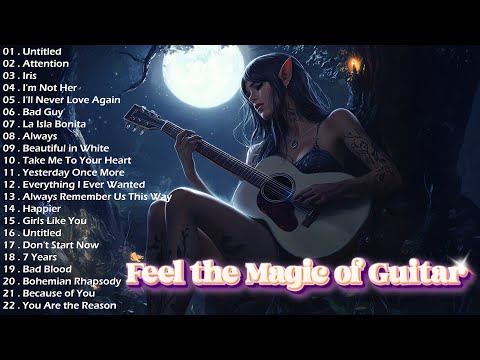 Top 100 Instrumental Guitar Melodies 🎶 Best Relaxing Romantic Music of All Time