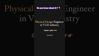 Physical designer Career Path || 🔥 Do you want make career in Chip design #vlsi #chipsesign