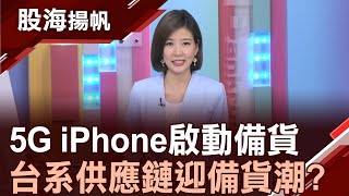 蘋概股8月營收受矚 備貨旺季旺不旺?蘋果下達備貨令 蘋概營收爆發趁現在?│20200905-2股海揚帆*王夢萍│非凡商業台 台視財經台
