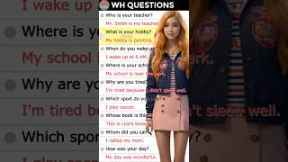 🔥How to speak English fluently? Daily use English question answer practice #englishquestioansanswers