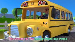 Wheels on the Bus - Nursery Rhymes & Kids Songs - Toddler Learning Video