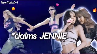 LISA *claiming JENNIE* She wants the world to know!😩🔥| New York D-1