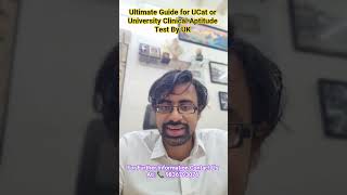 UltimateGuidefor UCAT |University Clinical Aptitude Test UK Tips &Format #UCAT #medschool #examguide