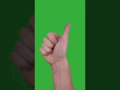 Download Free Thumbs Up Green Screen Video | HD Motion Graphics  #digitalcontent