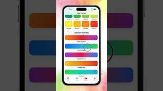 🌀 SwiftUI Color Palette Playground 🎨