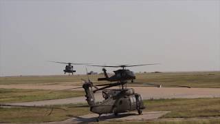 2-10 CAB Fly Blackhawks into Mihail Kogalniceanu, Romania B-roll