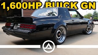 1600 hp Twin Turbo Buick Grand National Custom Built by Roadster Shop