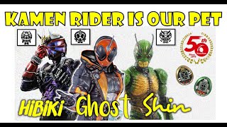 Tamagotchi Kamen Rider 50th anniversary, lets be friend with Hibiki, KRghost & Shin. Tama Nano part1