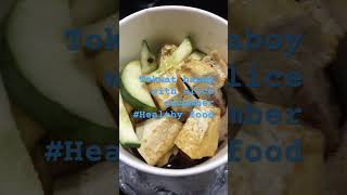 TOKWAT BABOY WITH CUCUMBER SOY SAUCE,VINEGAR,SALT N PEPPER #yummyappitizer
