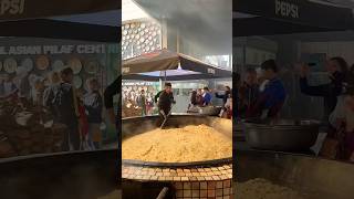 🇺🇿Gigantic Plov, Uzbekistan’s National Dish #uzbekistan #tashkent #plov #travel