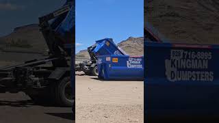 #hooklift #kingman #worklife #junkhauling #worklife #scrapmetalrecycling #rolloff #dumpsters