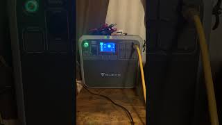 BLUETTI AC200P RUNNING MY HOME ON SOLAR FOR OVER 10-Hrs NOW.