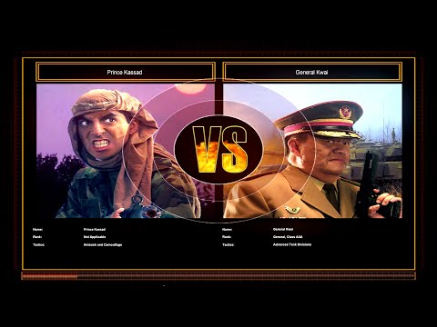 CnC Generals ZH Shockwave - Stealth General Vs Tank General Challenge