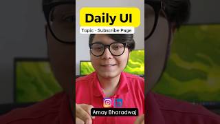 Daily UI 19 / Subscribe Page #ui #uxdesign #dailyux #userexperience #ux #design #subscribe