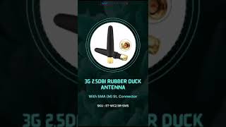 3G 2.5 DBI RUBBER DUCK ANTENNA   #eteily #telecom #electrical #technologies
