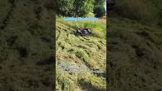 Watch the VTLM800 Slope Mower Conquer Thick Grass in Real Customer Action #slopemower