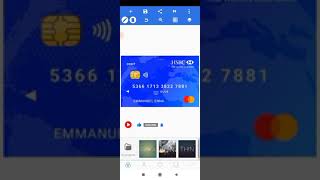 How to design a credit card using your mobile phone. #mobilegraphicsdesigner #pixellabtutorial