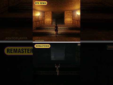 Tomb Raider Remastered vs RTX Remix