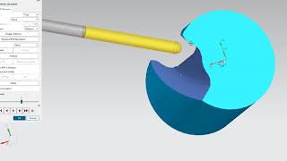 Multiaxis Machining-Interpolate Axis-Part-2-Design+CAM