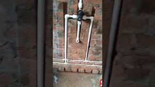 Diverter Fitting & Bathroom Diverter Installation Pvc Pipe #diverter #fitting karne ka tarika
