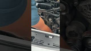 Genesis coupe 2.0 Pulley replacement #shorts #hyundai #Genesis #coupe #rspec #pulley #badpulley