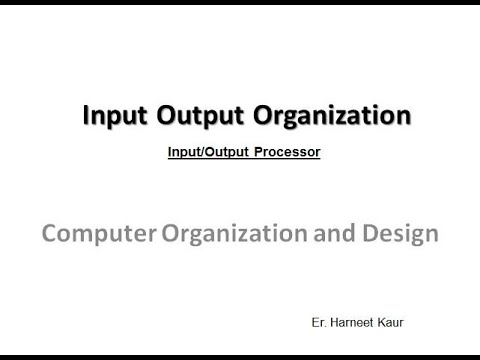 Input Output Organization (Part-7)- I/O Processor and Serial Communication