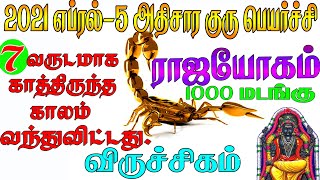 Viruchigam rasi Athisara Gurupeyarchi Palangal 2021 | விருச்சிகம்ராசி அதிசார குரு பெயர்ச்சி 2021