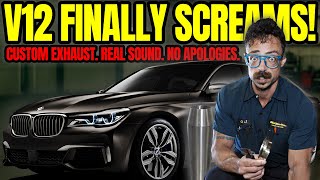 "M" V12 Gets Exhaust It Deserves—Now BMW M760i Makes Power AND Sounds Like the World’s Gonna End!