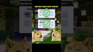 Blockman go skyblock trades doge meme part 2 #skyblock #blockmango #funny #entertainment