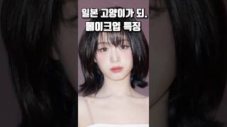 일본 캣츠아이 메이크업법🐈  #캣츠아이 #아현  #베이비몬스터 #アイメイク