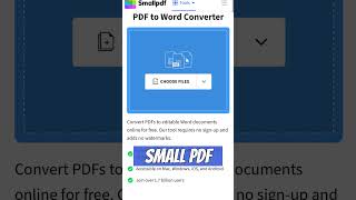 FREE PDF To Word Converters!