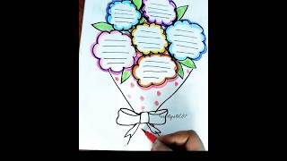 mind map design ideas 💡 for students creative #youtubeshorts #shorts #trending  #mindmapping #yt