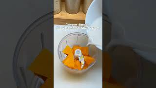 SNACK MPASI LABU KUNING AUTO HAP HAP #menumpasi6bulanpertama #mpasiantigtm #short #shorts