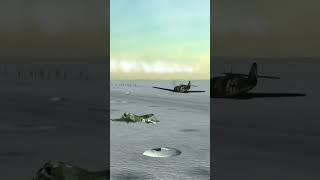 Defending Pitomnik Airfield Bf109 vs P39 #bf109 #stalingrad #Luftwaffe #dogfight #aircombat