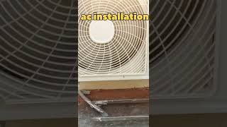 ac installation #diy #electrical #airconditioninginstallation #shorts #diyprojects #ytshorts #actips