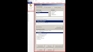Custom UI in MS Word VBA Proposal Builder