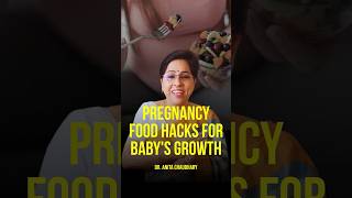 Boost your baby's growth in the womb with these food hacks #pregnancycomplications #pregnancytips