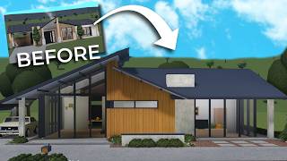 renovating MY STARTER HOME in bloxburg ft. frenchrxses