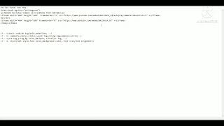 iframe tag and attributes in html