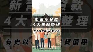 【買房知識+】新青安貸款 有史以來最大房貸優惠