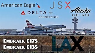 Embraer landings in Los Angeles International Airport