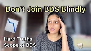 What I Wish I Knew Before Joining BDS | Must-Know Truths After NEET UG